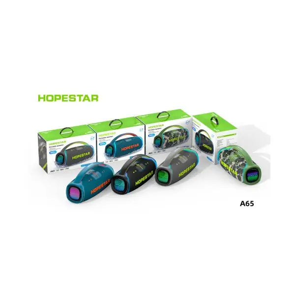 КОЛОНКА BLUETOOTH HOPESTAR A65 300W СИНІЙ
