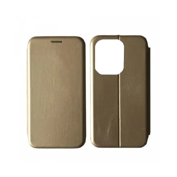 ЧОХОЛ-КНИЖКА LEVEL ДЛЯ REDMI NOTE 14S GOLD