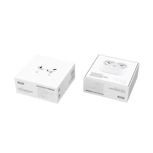НАВУШНИКИ БЕЗДРОТОВІ XO T3 PODS BLUETOOTH HEADSET, БІЛИЙ (ДЕФ. ПАК)