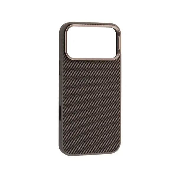 ЧОХОЛ KEVLAR STYLE MAGSAFE ДЛЯ IPHONE 17 PRO, СІРИЙ