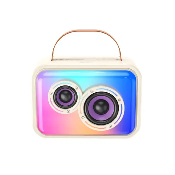 АКУСТИЧНА СИСТЕМА XO F54 GLOSSY COOL LIGHT K-SONG AUDIO 20W, БІЛИЙ