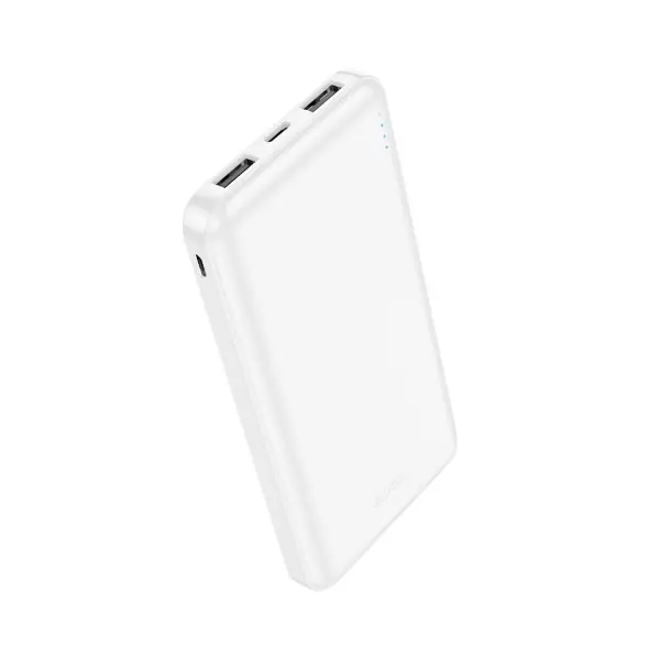 ЗОВНІШНІЙ АКУМУЛЯТОР POWER BANK HOCO J100 HIGH-RANKING POWER BANK 10 000MAH, БІЛИЙ