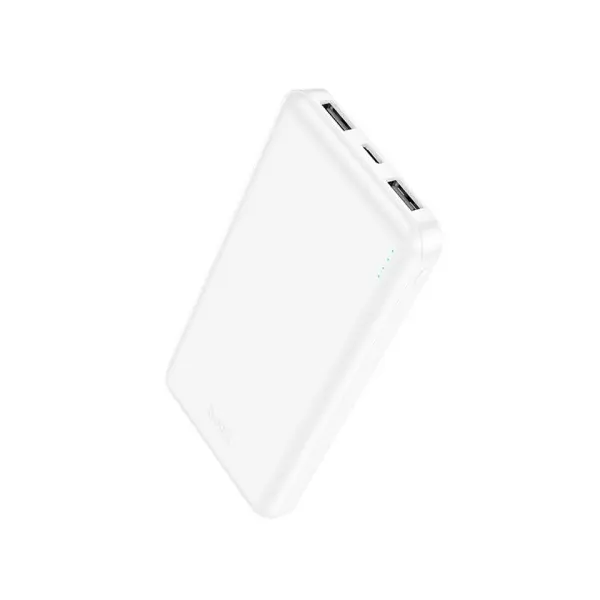 ЗОВНІШНІЙ АКУМУЛЯТОР POWER BANK HOCO J100 HIGH-RANKING POWER BANK 10 000MAH, БІЛИЙ