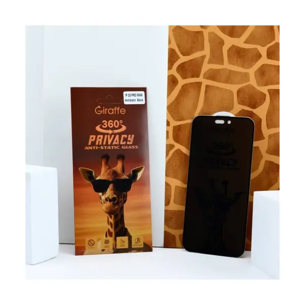 ЗАХИСНЕ СКЛО GIRAFFE PRIVACY ANTI-STATIC 360 ДЛЯ IPHONE 11 PRO MAX, XS MAX