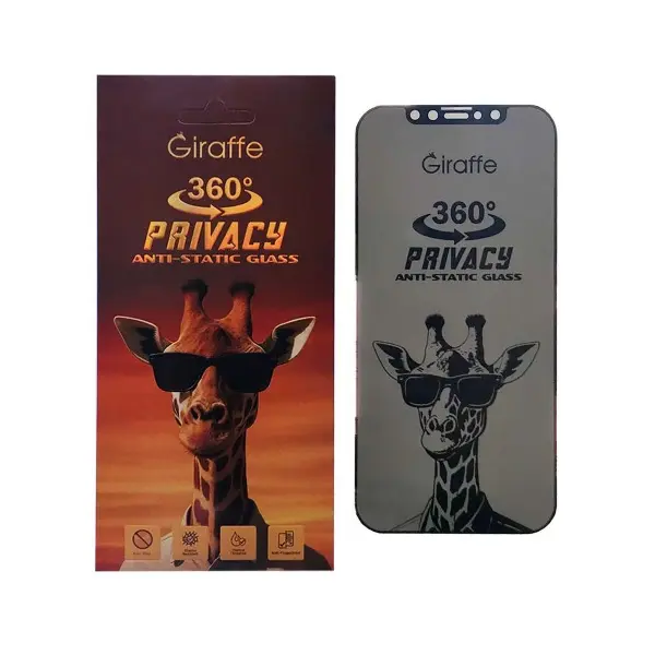 ЗАХИСНЕ СКЛО GIRAFFE PRIVACY ANTI-STATIC 360 ДЛЯ IPHONE 11 PRO, X, XS