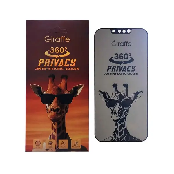 ЗАХИСНЕ СКЛО GIRAFFE PRIVACY ANTI-STATIC 360 ДЛЯ IPHONE 13, 13 PRO, 14, 16E