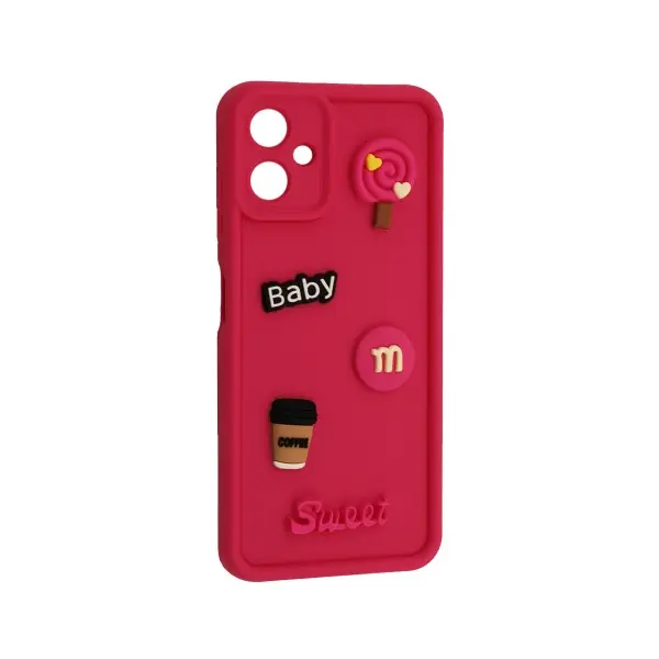 MR4_143359 Чохол happy для samsung a06 (a065) рожевий 