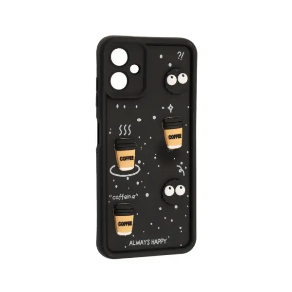 ЧОХОЛ HAPPY ДЛЯ SAMSUNG A06 (A065), ЧОРНИЙ