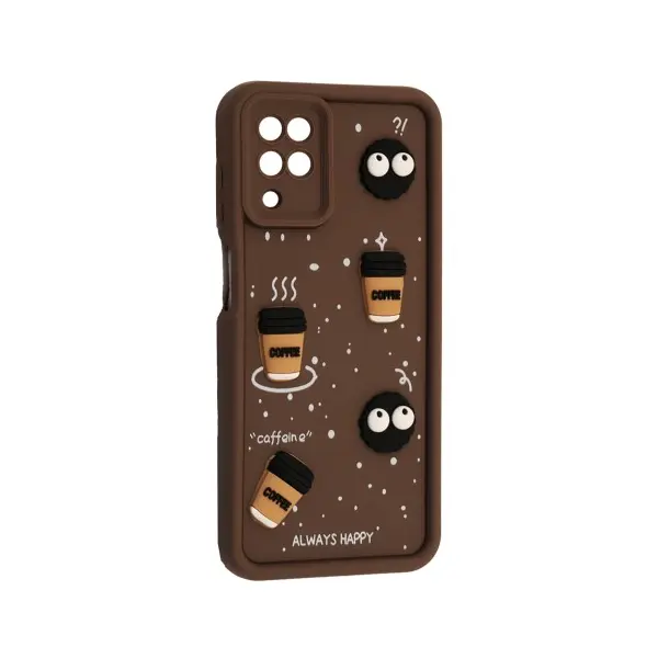 MR4_143361 Чохол happy для samsung a12 brown 