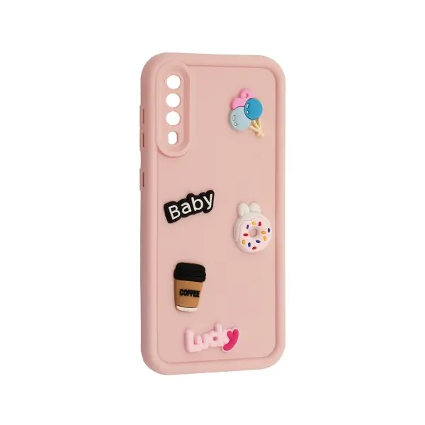 ЧОХОЛ HAPPY ДЛЯ SAMSUNG A30S LIGHT РОЖЕВИЙ