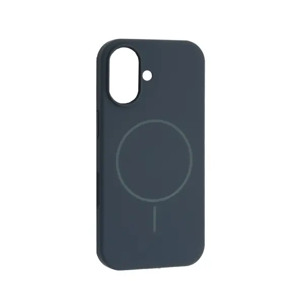 MR4_143254 Чохол silicone case with magsafe для iphone 17 sapphire синій 