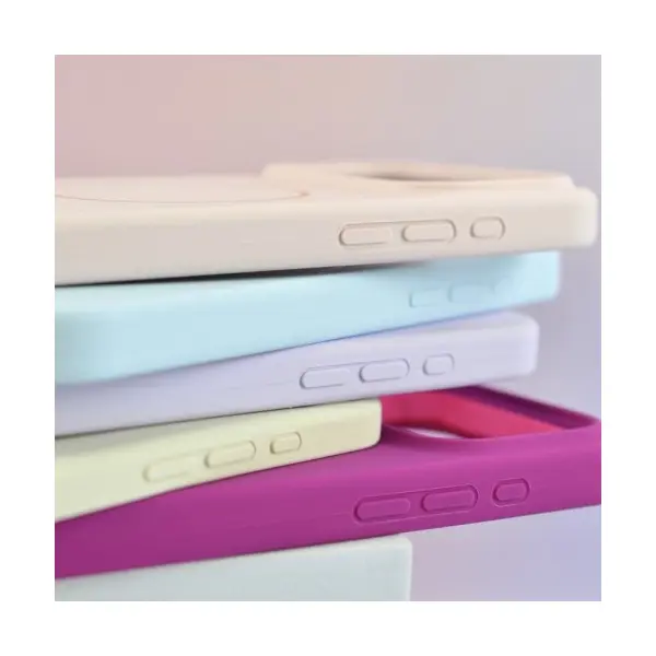 MR4_143247 Чохол silicone case with magsafe для iphone 17 antique, білий 