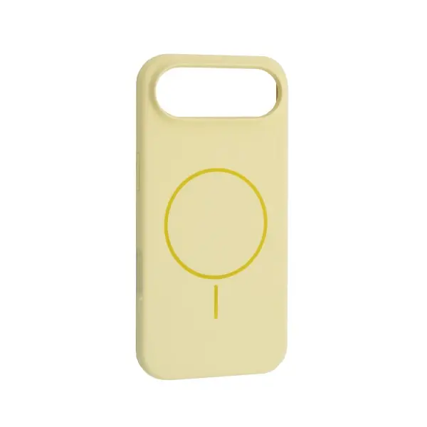 ЧОХОЛ SILICONE CASE WITH MAGSAFE ДЛЯ IPHONE 17 AIR CUSTARD