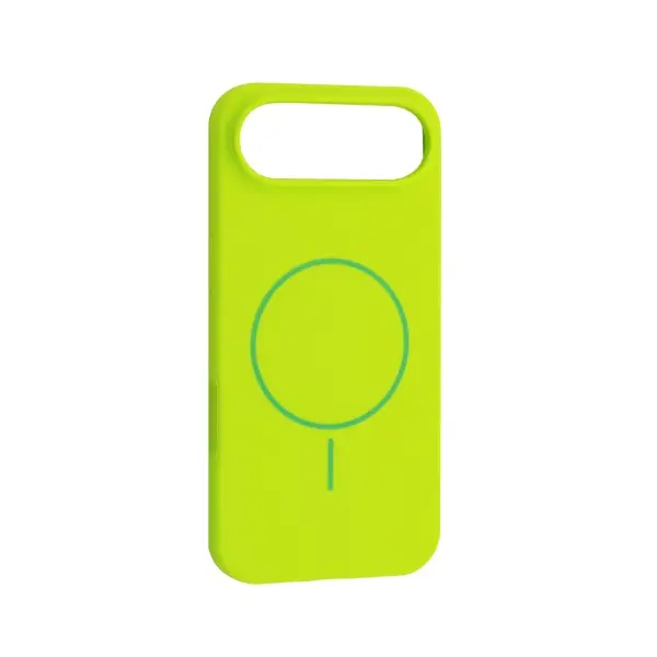 MR4_143268 Чохол silicone case with magsafe для iphone 17 air emerald зелений 