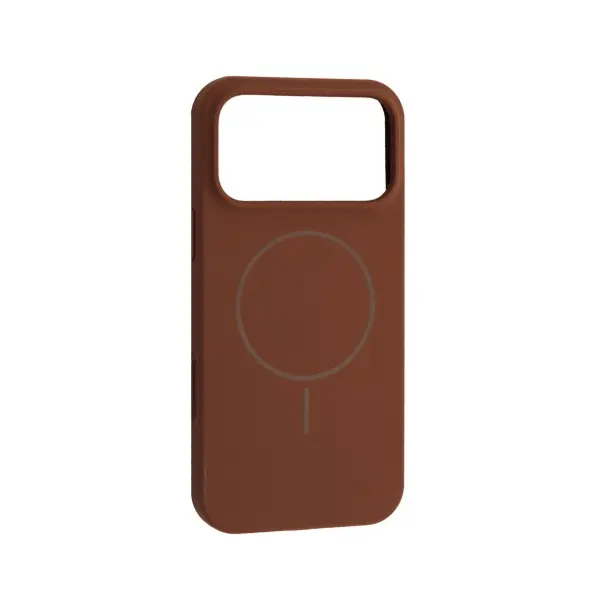MR4_143279 Чохол silicone case with magsafe для iphone 17 pro new brown 