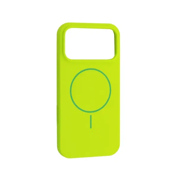ЧОХОЛ SILICONE CASE WITH MAGSAFE ДЛЯ IPHONE 17 PRO EMERALD ЗЕЛЕНИЙ