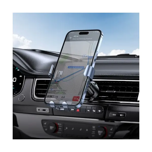 MR4_143323 Автотримач borofone bh118 refined gravity car holder (air outlet), чорний 