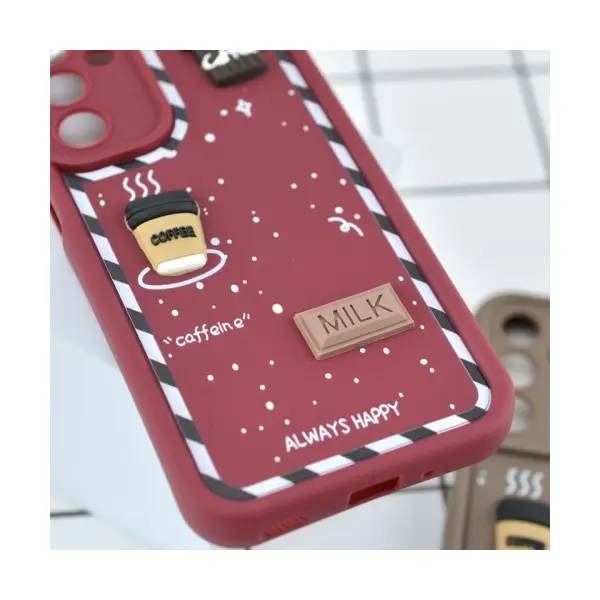 MR4_143451 Чохол happy для redmi note 11, 11s коричневий PRC