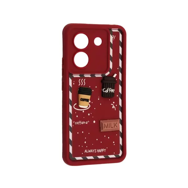 MR4_143423 Чохол happy для xiaomi poco m7 pro 5g marsala 