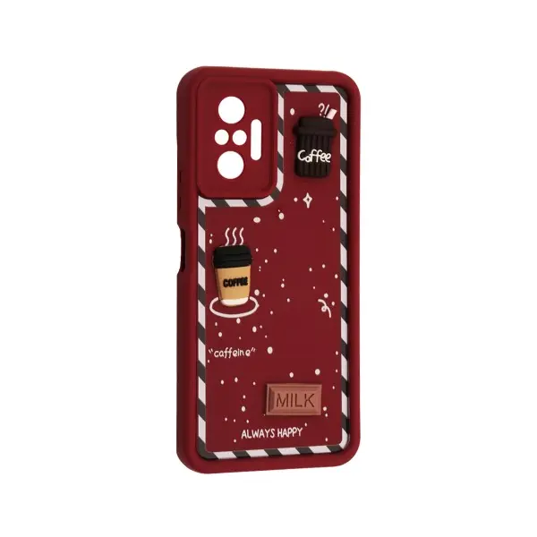 MR4_143438 Чохол happy для redmi note 10 pro marsala 