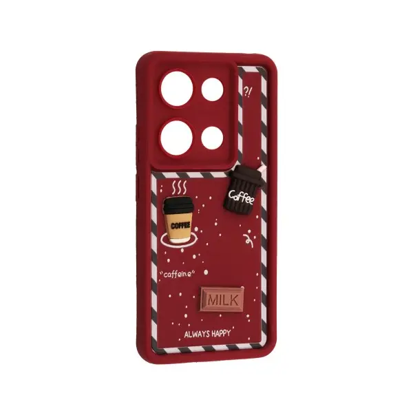 MR4_143463 Чохол happy для redmi note 13 pro 4g marsala 