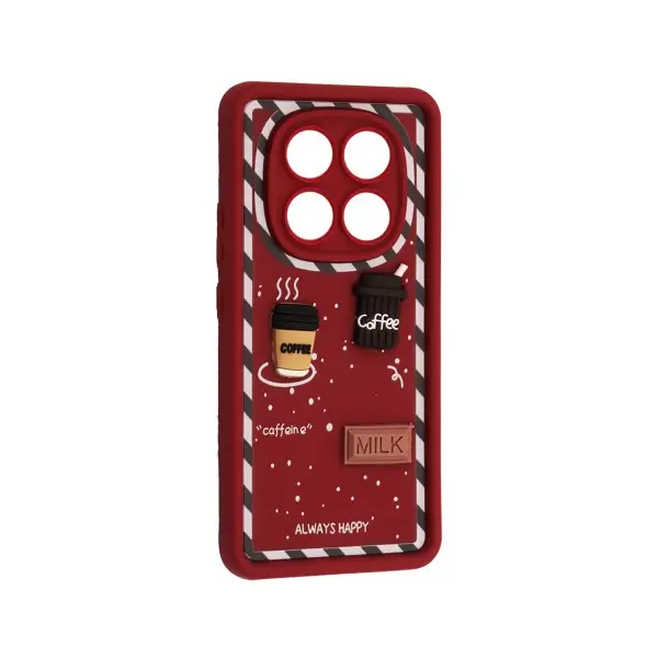 MR4_143473 Чохол happy для redmi note 14 pro 4g marsala 