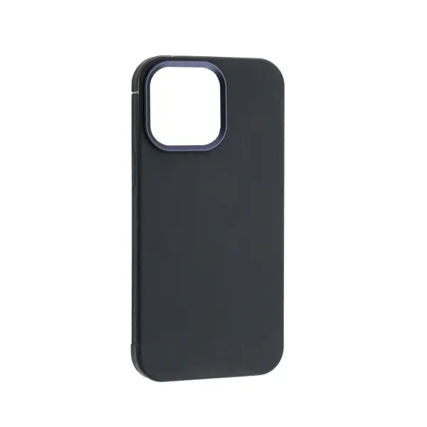 MR4_143590 Чохол dulero metal leather magsafe case для iphone 15 pro синій 