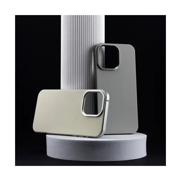 ЧОХОЛ DULERO METAL LEATHER MAGSAFE CASE ДЛЯ IPHONE 15 PRO MAX СИНІЙ