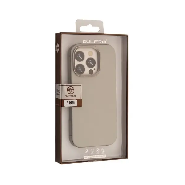 ЧОХОЛ DULERO METAL LEATHER MAGSAFE CASE ДЛЯ IPHONE 14 PRO MAX, ЧОРНИЙ