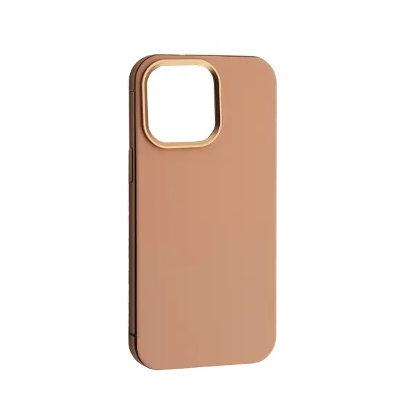 MR4_143597 Чохол dulero metal leather magsafe case для iphone 15 pro max рожевий 