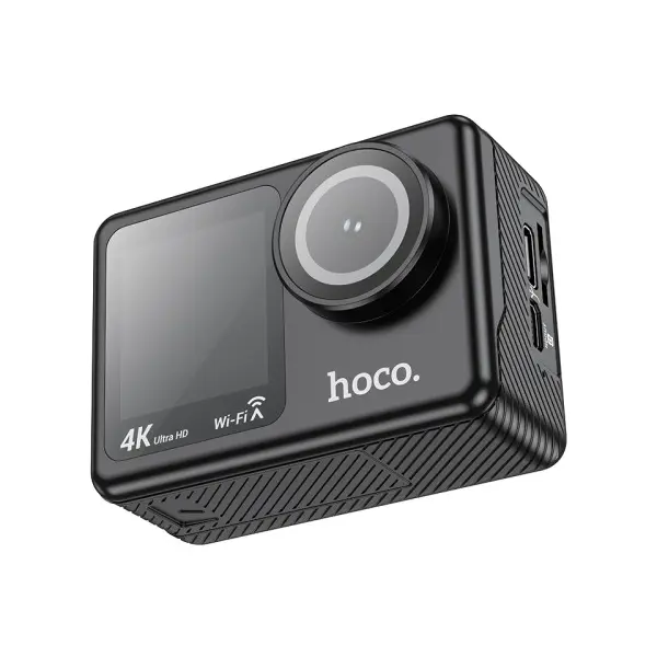 СПОРТИВНА КАМЕРА HOCO DV101 DUAL COLOR SCREEN, ЧОРНИЙ