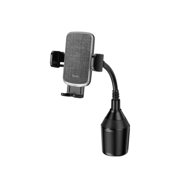 MR4_143493 Автотримач hoco h63 utmost push-type car mount (cup holder), чорний 