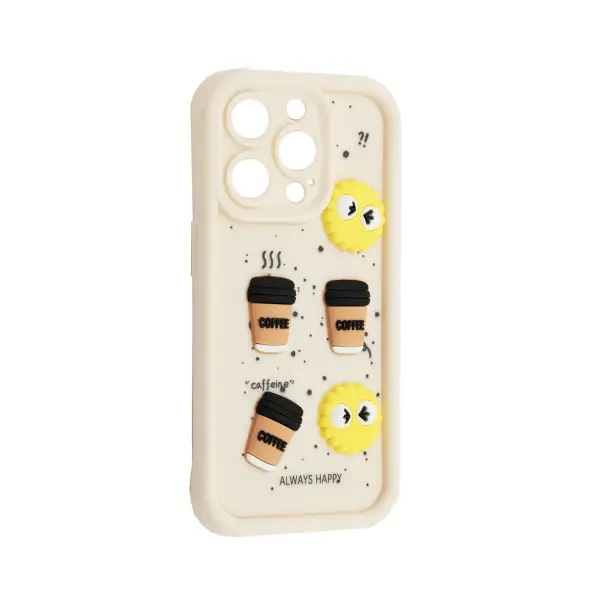 ЧОХОЛ HAPPY COOKIE CASE ДЛЯ IPHONE 16 PRO MAX, БІЛИЙ