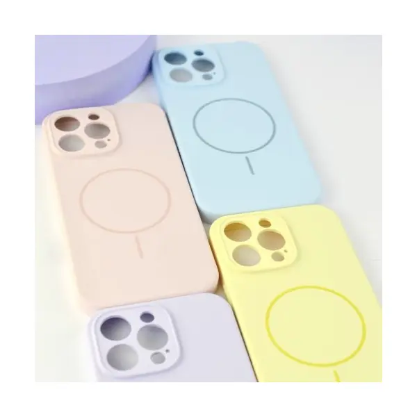 ЧОХОЛ SILICONE CASE FULL CAMERA FINE RING MAGSAFE ДЛЯ IPHONE 11, ЧОРНИЙ