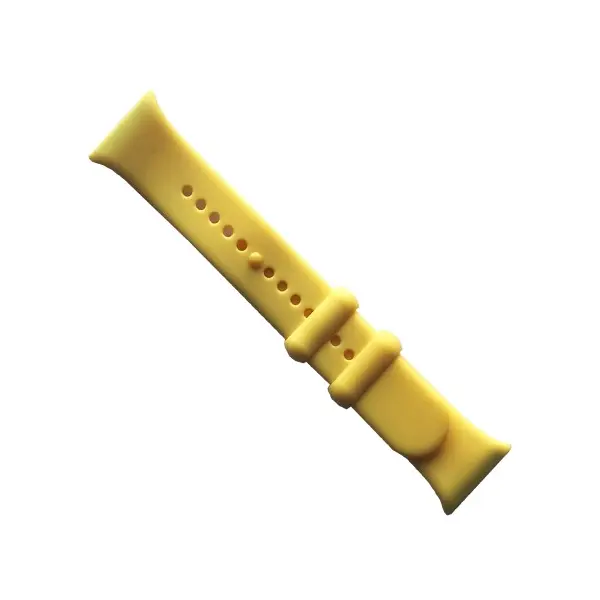 MR4_143745 Ремінець для redmi watch 4, 5 mi band 8 pro, 9 pro жовтий 