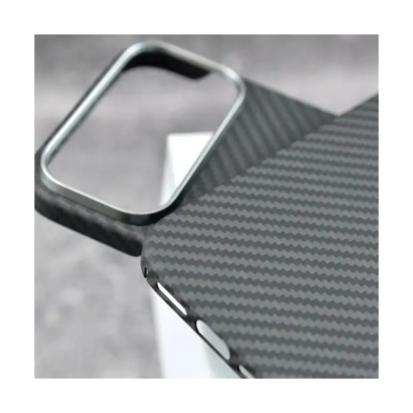 ЧОХОЛ KEVLAR CASE MAGSAFE ДЛЯ IPHONE 17 PRO MAX, ЧОРНИЙ