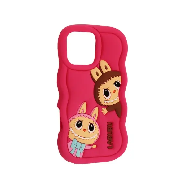 ЧОХОЛ LABUBU CASE ДЛЯ IPHONE 16 PRO MAX HOT РОЖЕВИЙ