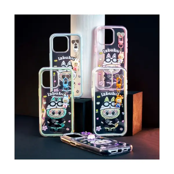 ЧОХОЛ LABUBU (З БРЕЛКОМ) ДЛЯ IPHONE 14 PRO MAX MINT