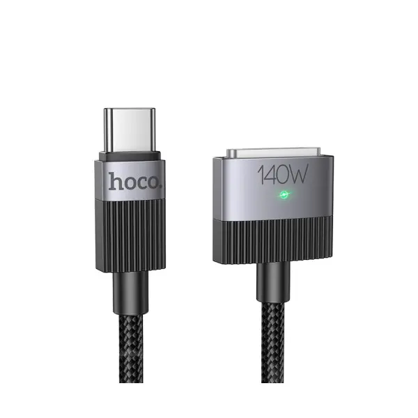 MR4_144056 Кабель pd hoco u141 magnetic charging cable type-c to mag3 140w (28v, 5a) 1.8m, чорний 