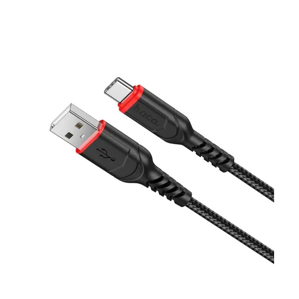 MR4_143975 Кабель hoco x59 victory charging data для type-c 3a, 1m, чорний 