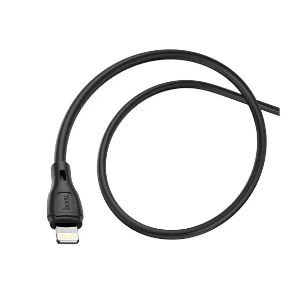 КАБЕЛЬ HOCO X61 ULTIMATE SILICONE ДЛЯ LIGHTNING 2,4A, 1M, ЧОРНИЙ
