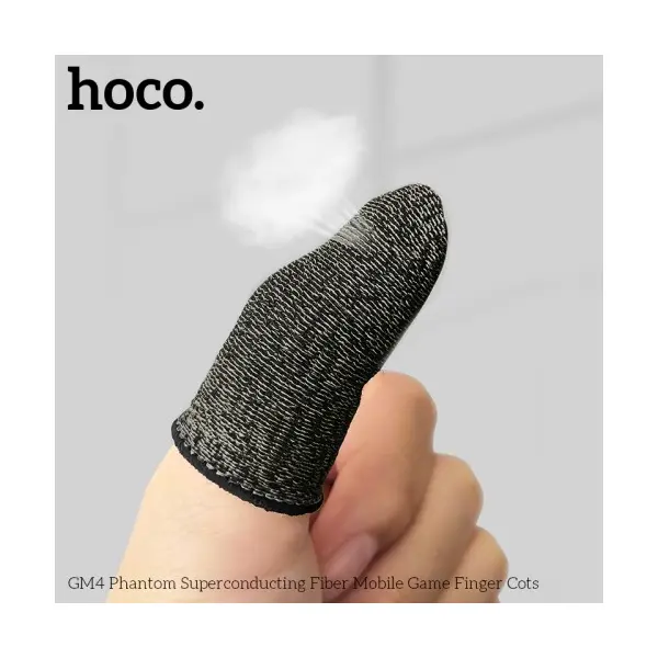 НАПАЛЬЧНИКИ ДЛЯ ГРИ HOCO GM4 PHANTOM, ЧОРНИЙ