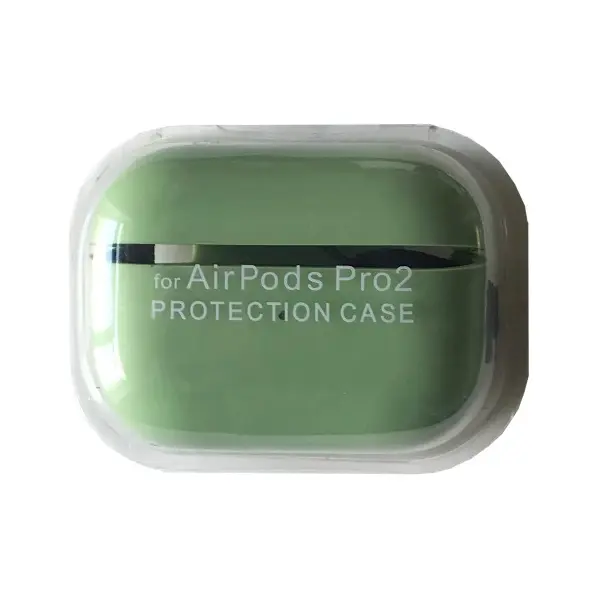 MR4_144153 Чохол для airpods pro 2 silicone case, microfiber pistachio 