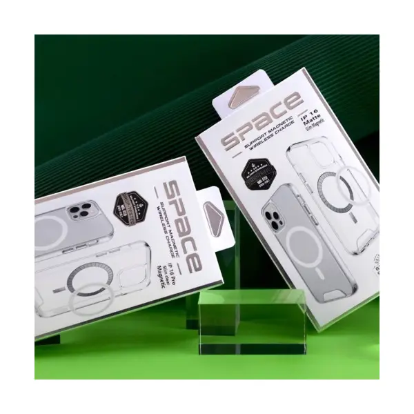 ЧОХОЛ SPACE MATTE SLIM MAGSAFE DROP PROTECTION ORIGINAL ДЛЯ IPHONE 16 PRO TRANSPARENT