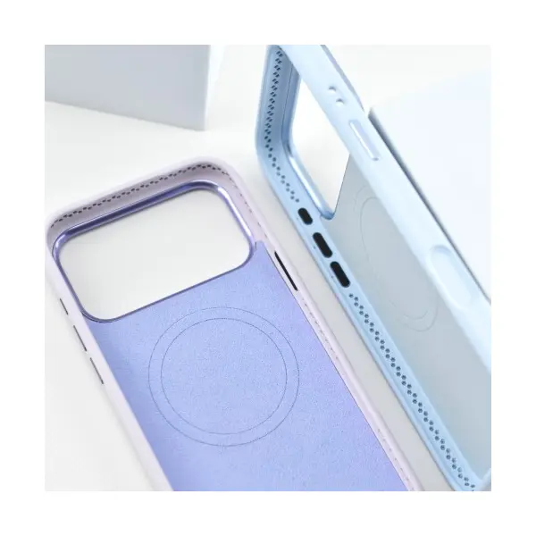 ЧОХОЛ LIQUID SILICONE CASE METAL CAMERA MAGSAFE ДЛЯ IPHONE 17 AIR, СІРИЙ