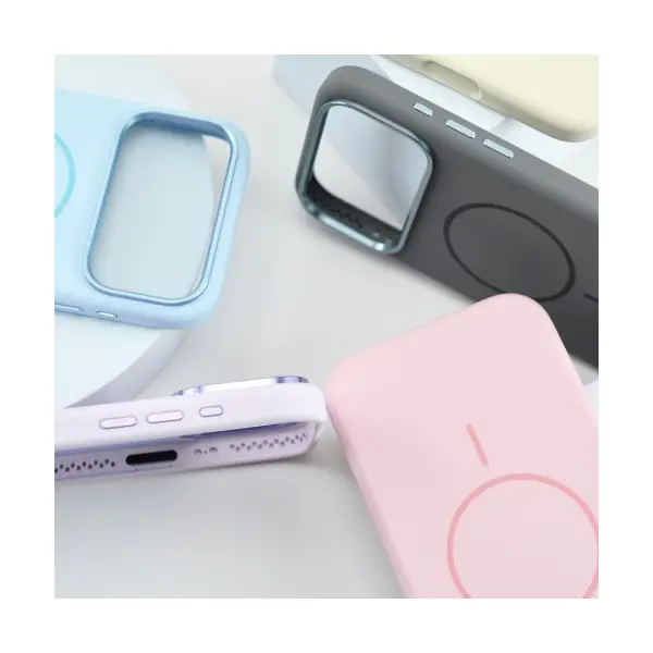 ЧОХОЛ LIQUID SILICONE CASE METAL CAMERA MAGSAFE ДЛЯ IPHONE 17 AIR MORANDI ПУРПУРОВИЙ
