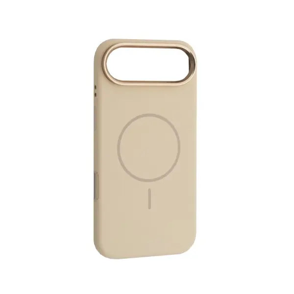 ЧОХОЛ LIQUID SILICONE CASE METAL CAMERA MAGSAFE ДЛЯ IPHONE 17 AIR ANTIQUE, БІЛИЙ