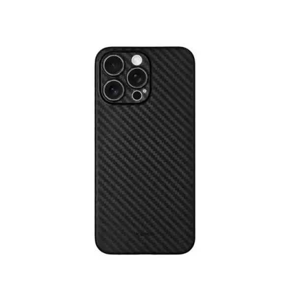 ЧОХОЛ KZDOO AIR CARBONE ДЛЯ IPHONE 16 PRO, ЧОРНИЙ