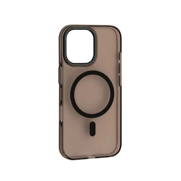 MR4_144280 Чохол silver shield magsafe для iphone 17 transparent, чорний 