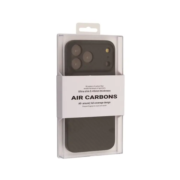 MR4_144292 Чохол kzdoo air carbone для iphone 17 pro, чорний 